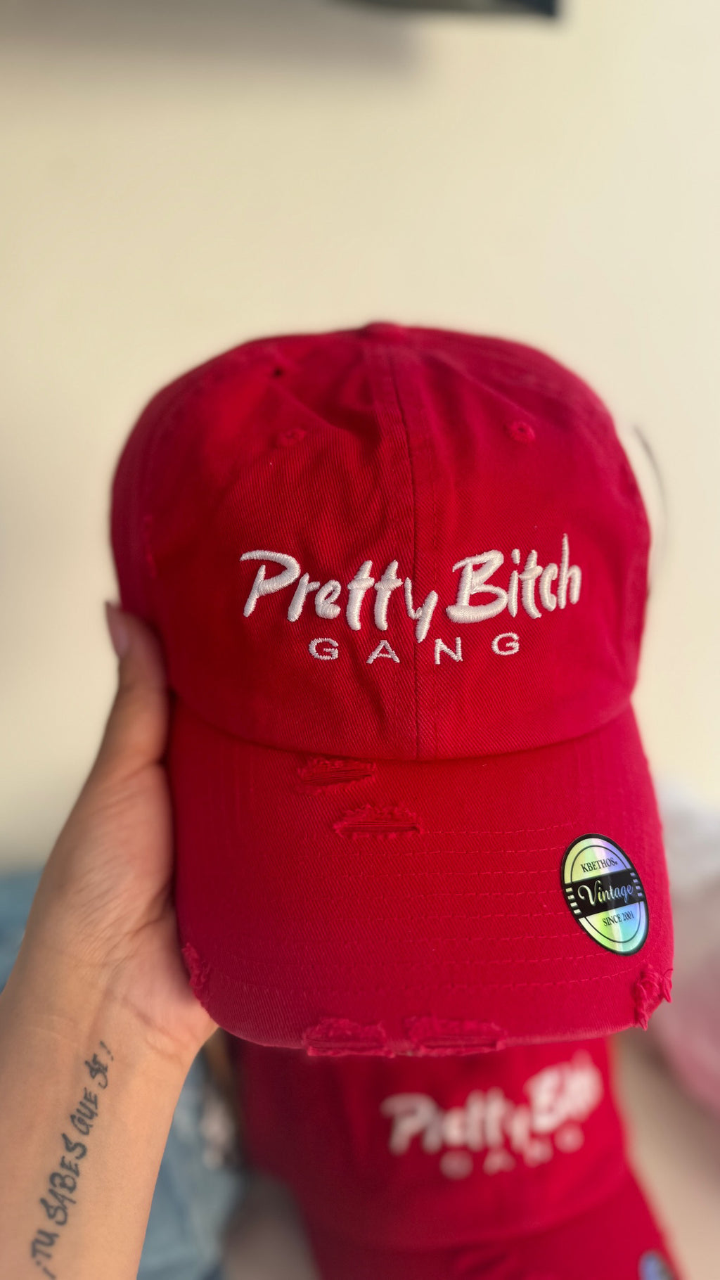 Gorras Pretty Bitch gang