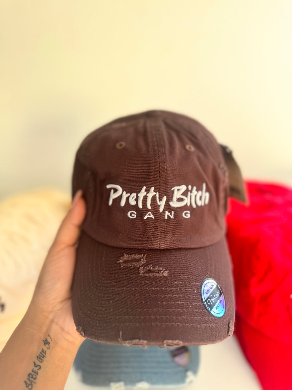 Gorras Pretty Bitch gang
